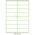 ETICHETTA ADESIVA A4 APPTAC BIANCA FORMATO 105x36 mm 100fg
