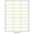 ETICHETTA ADESIVA A4 APPTAC BIANCA FORMATO 56x28 mm 100fg