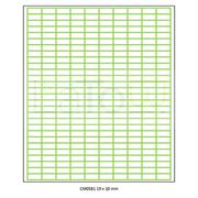 ETICHETTA ADESIVA A4 APPTAC BIANCA FORMATO 19x10 mm 100fg