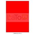 ETICHETTA ADESIVA A4 APPTAC ROSSO FORMATO 210x297 mm 100fg