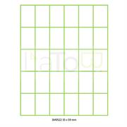 ETICHETTA ADESIVA A4 APPTAC BIANCA FORMATO 35x59 mm 100fg