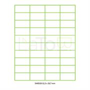 ETICHETTA ADESIVA A4 APPTAC BIANCA FORMATO 52,5x29,7 mm 100fg