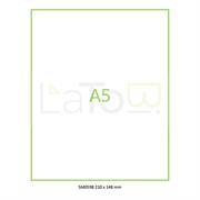 ETICHETTA ADESIVA A5 APPTAC BIANCA FORMATO 210x148 mm 200fg