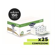 ASCIUGAMANO PIEGATO A Z 2 VELI BulkySoft® 25 cf. da 150 fogli