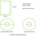 ETICHETTE TERMICHE BILANCIA mm 58x92 ANIMA 40mm IN ROTOLI DA 500pz