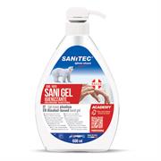 SANITEC SANI GEL IGIENIZZANTE ALCOLICO, FLACONE CON DOSATORE 600 ml