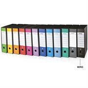 DOSSIER CON CUSTODIA NERO& PROTOCOLLO DORSO 5 NERO