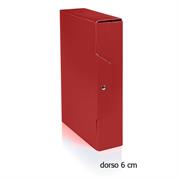 PORTAPROGETTI DORSO 6 ROSSO