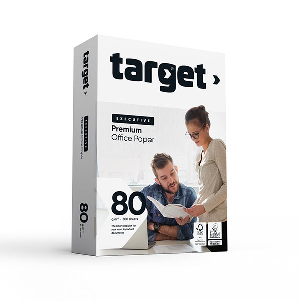 CARTA A3 TARGET EXECUTIVE 80 GRAMMI RISMA DA 500 FOGLI - LaToBi