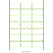 ETICHETTA ADESIVA A4 APPTAC BIANCA FORMATO 63,5x38,1 mm 100fg