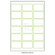 ETICHETTA ADESIVA A4 APPTAC BIANCA FORMATO 63,5x46,6 mm 100fg